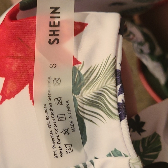 Shein High Waist Swim Bottoms - Picture 4 of 5